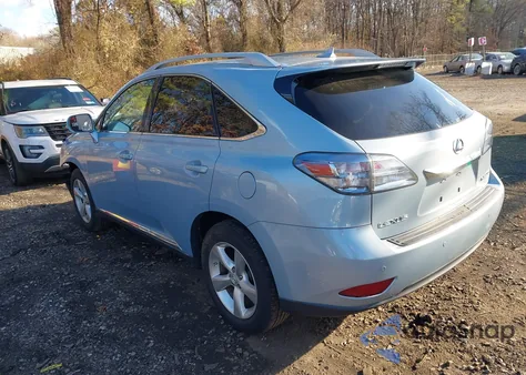 2010 Lexus Rx 350 z USA, uszkodzony, nr VIN 2T2BK1BA8AC036908